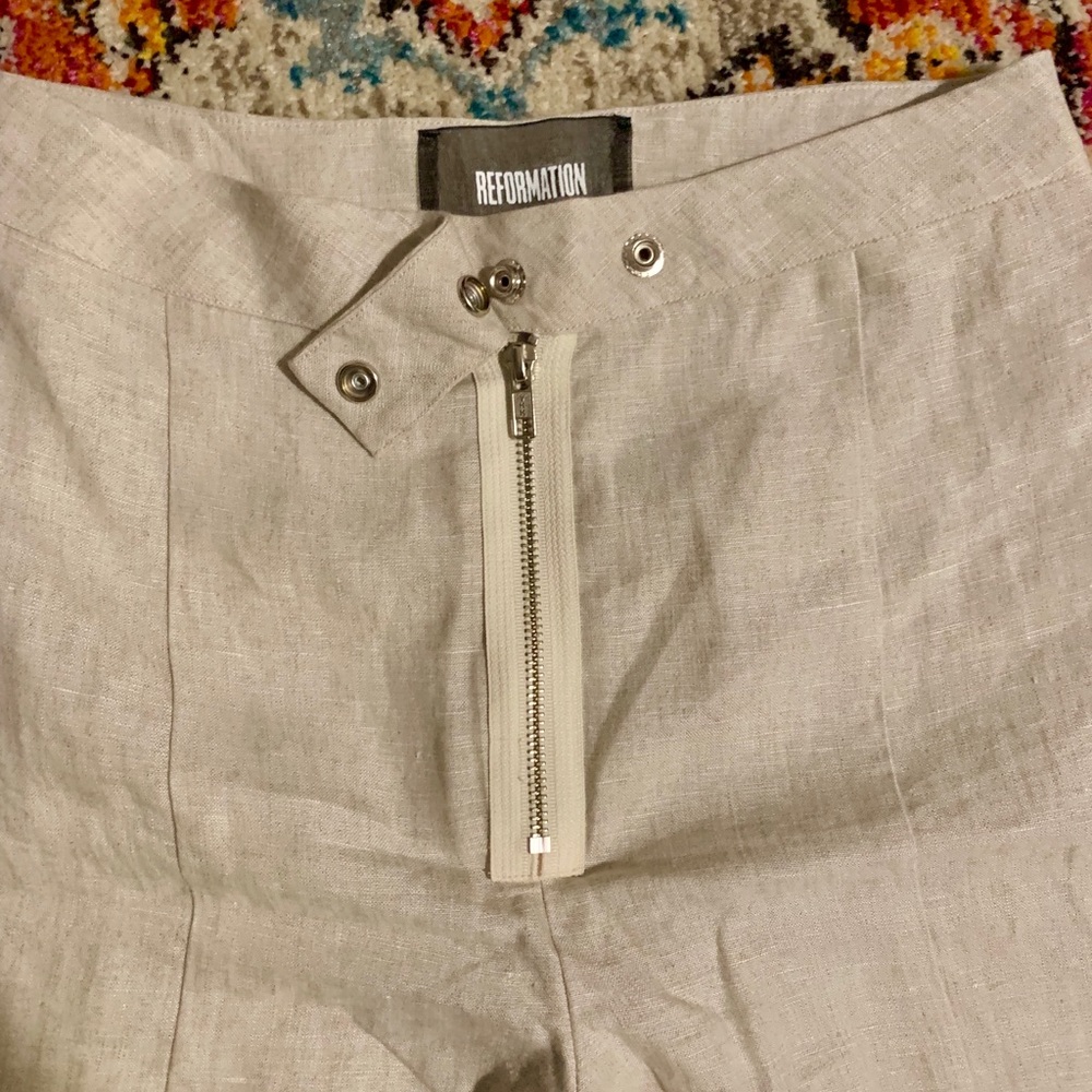 Reformation Linen Pants